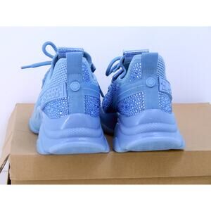 Steve Madden SM NY90 MAXIMA Womens Sneakers Baby Blue Rhinestones Size 8 M